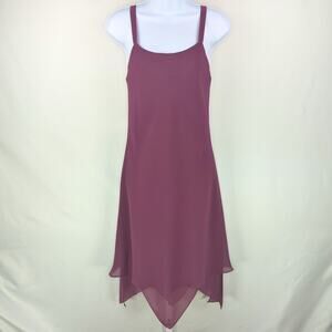 VTG Ursula of Switzerland Dress Womens 4 Petite Purple Whimsigoth Witchy 90s